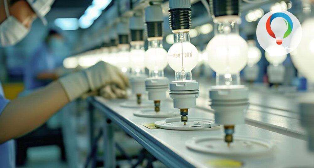 تولید لامپ ال ای دی (LED)